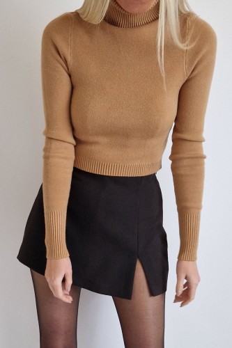 Golf Miley krótki beżowy
