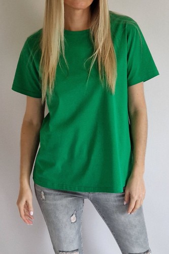 T-shirt Siena regular fit zielony